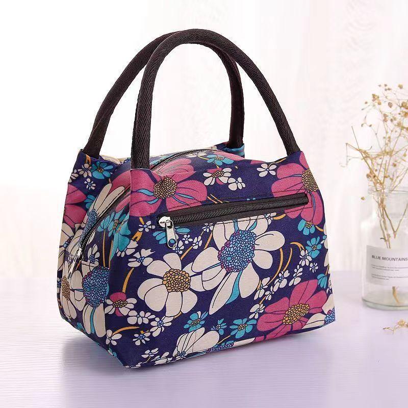Printed Portable Student Small Cloth Bag Makeup Storage Bag Hand Carrying - Amazitshop