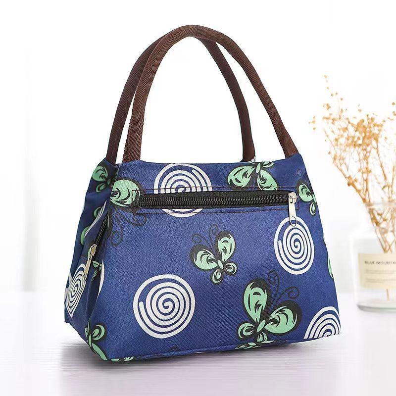Printed Portable Student Small Cloth Bag Makeup Storage Bag Hand Carrying - Amazitshop