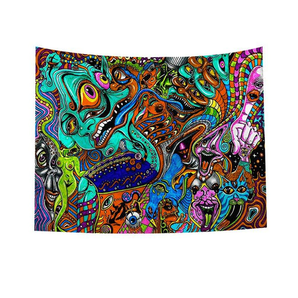 Printed tapestry tapestry - Amazitshop