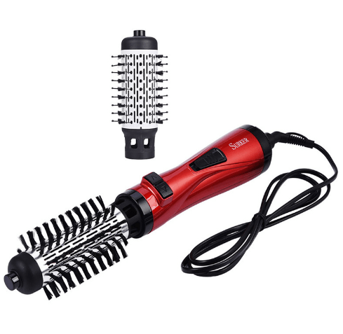Professional Hair Dryer Rotary Brush Machine 2 in 1 Multifunction Hair Curler Curling Iron Wand Styling Tools - Amazitshop