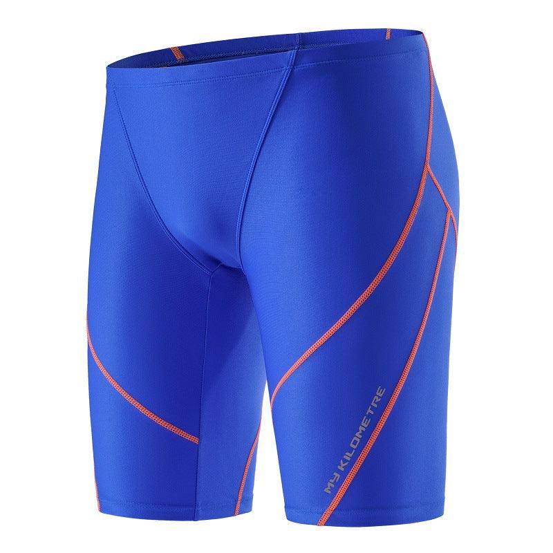 Professional Quick - drying Five - point Swimming Trunks Men's Long - Amazitshop