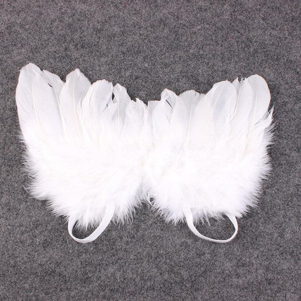 Props Feather Wing Girls Hair Kids Baby Photography Hair Accessories - Amazitshop