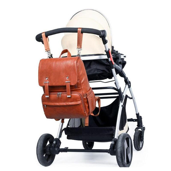PU leather mommy bag - Amazitshop