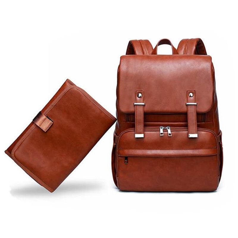 PU leather mommy bag - Amazitshop