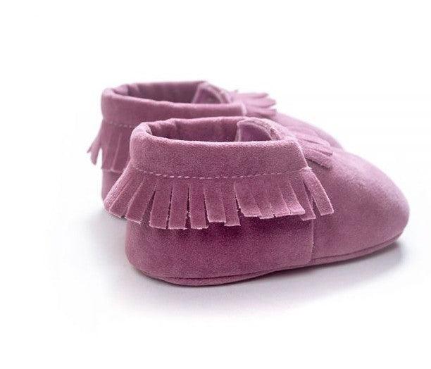 PU Suede Leather Newborn Baby Shoes - Amazitshop