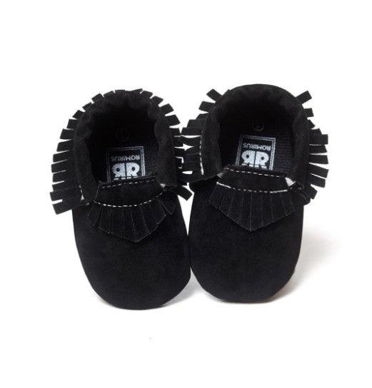 PU Suede Leather Newborn Baby Shoes - Amazitshop