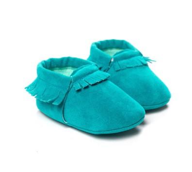 PU Suede Leather Newborn Baby Shoes - Amazitshop