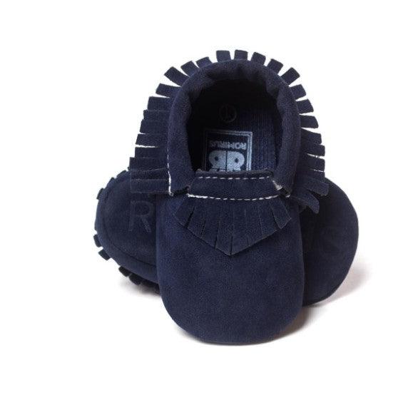 PU Suede Leather Newborn Baby Shoes - Amazitshop