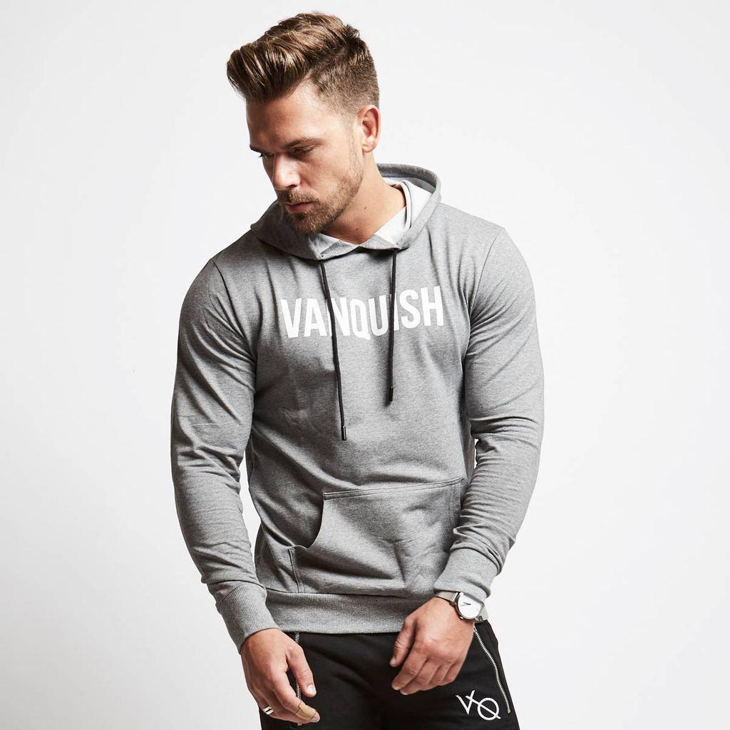 Pullover Hooded Sweater Fitness Men - Amazitshop