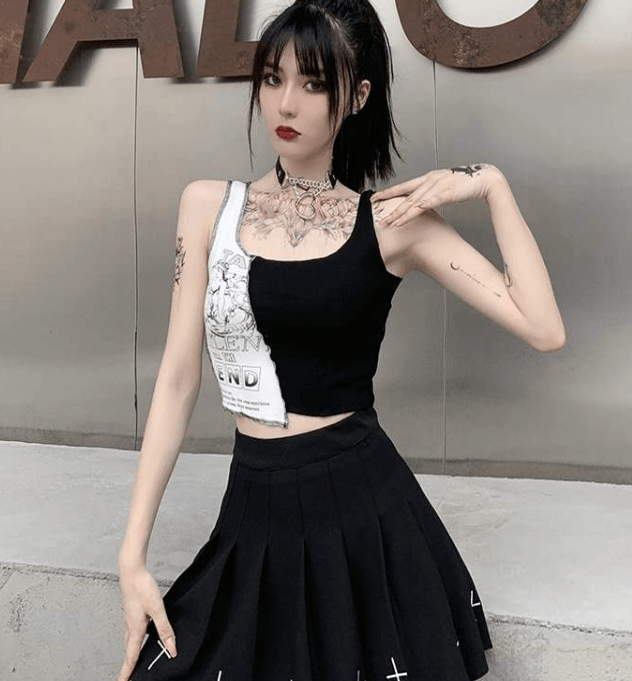 Punk Vest - Unleash Your Rebel Spirit with Edgy Style - Amazitshop