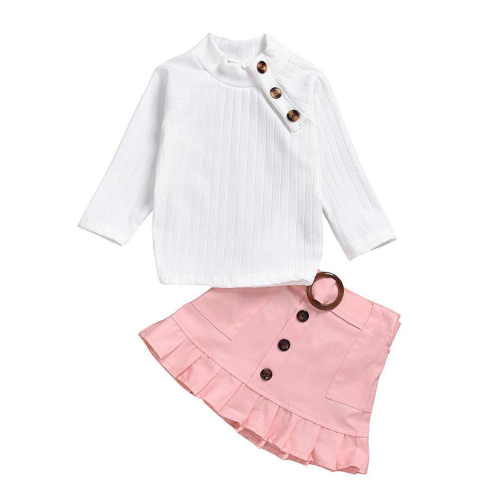 Pure cotton pit strip children's suit - Amazitshop