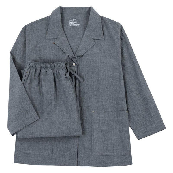 Pure Cotton Plaid Washed Cotton Without Side Seams Couples Home Service - Amazitshop