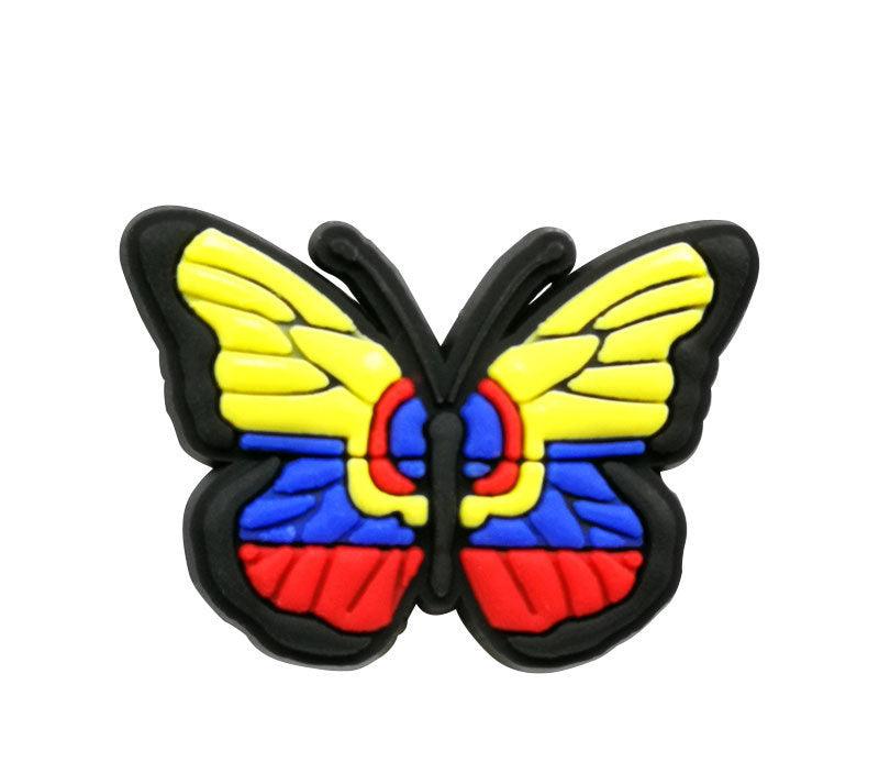 PVC Soft Rubber Hole Shoes Flower Shoe Buckle Pea Accessories - Amazitshop