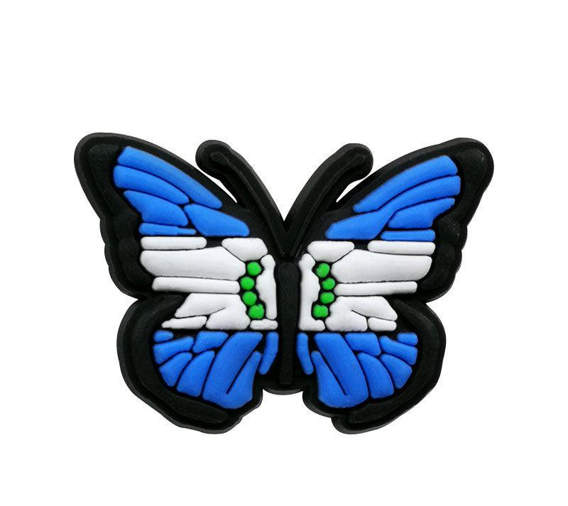 PVC Soft Rubber Hole Shoes Flower Shoe Buckle Pea Accessories - Amazitshop