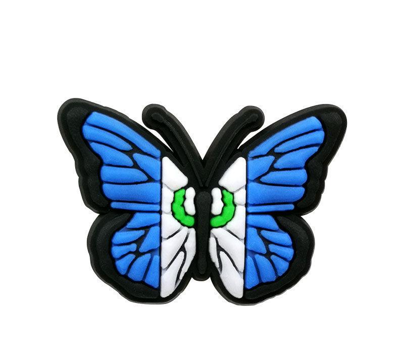 PVC Soft Rubber Hole Shoes Flower Shoe Buckle Pea Accessories - Amazitshop