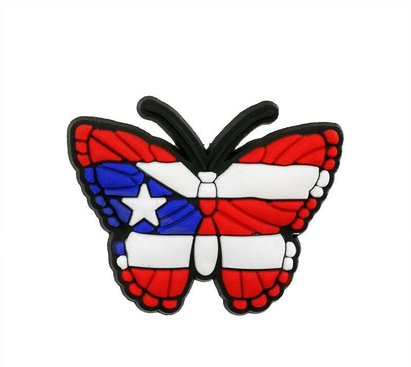 PVC Soft Rubber Hole Shoes Flower Shoe Buckle Pea Accessories - Amazitshop