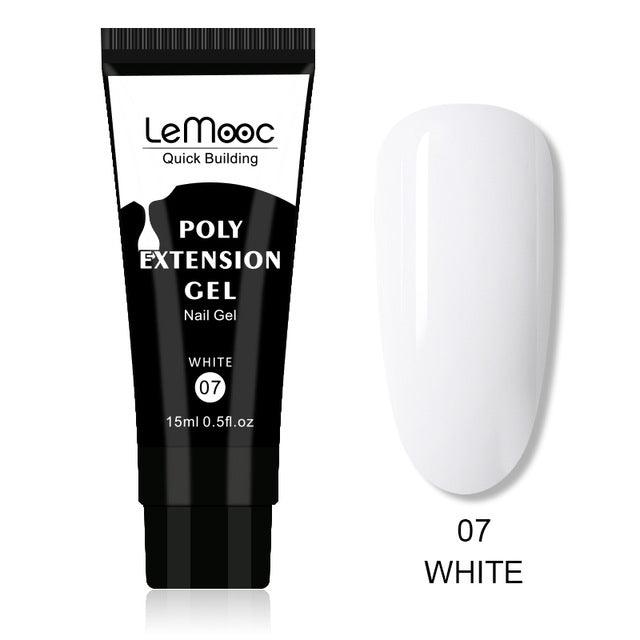 Quick Builder Poly UV Gel Polish Nails Permanent Liquid - Amazitshop