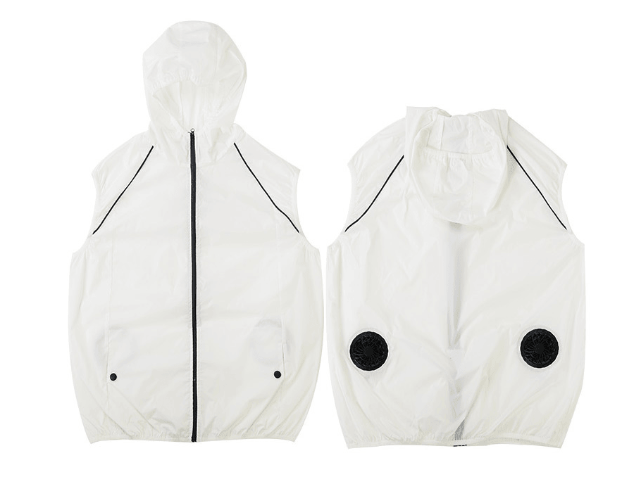 Reflective Vest Men And Women Fan Clothing Fishing Cooling Air Conditioning Clothing Vest - Amazitshop