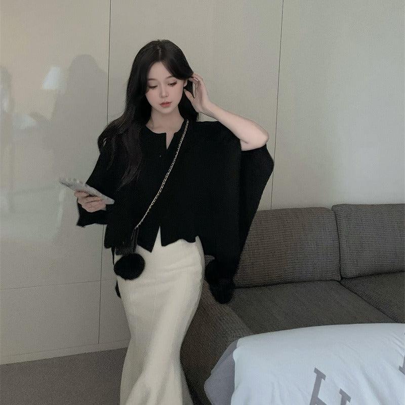 Retro Blouse Canopy Cardigan Casual Tops - Amazitshop