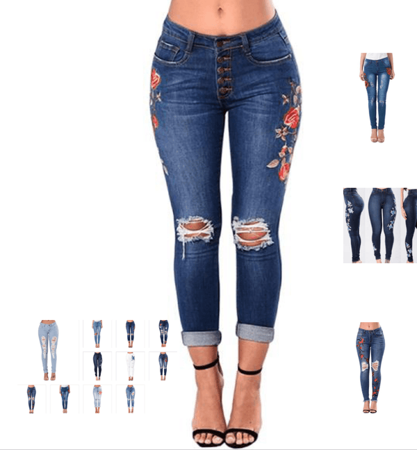 Ripped Jeans For Women - Amazitshop