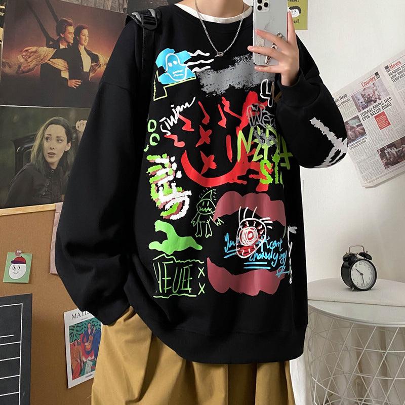 Round Neck Sweatshirts Men'S Clothing Sweatshirts Men'S Super Dalian Cap Sweatshirts Men'S Hoodies - Amazitshop