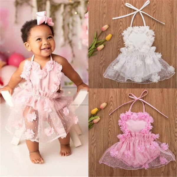Ruffle Kid Clothes Outfit Kids Girls Dress For 0 - 9Y Dresses - Amazitshop