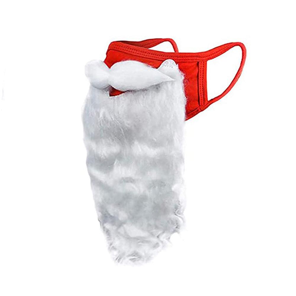 Santa Beard Dress Up Dust - proof Cotton Face Mask - Amazitshop