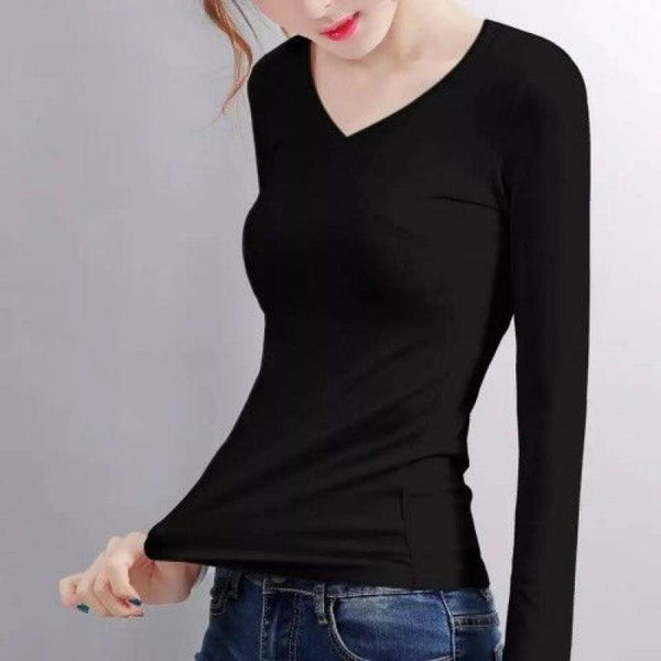 Seamless Bottoming Shirt Women's Autumn And Winter Warm - Amazitshop