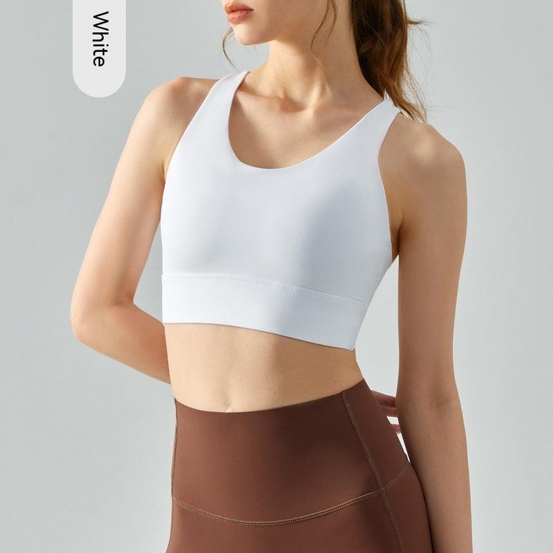 Seamless Composite Yoga Bra Big Chest Makes You Look Small And Beautiful Back One - piece - Amazitshop