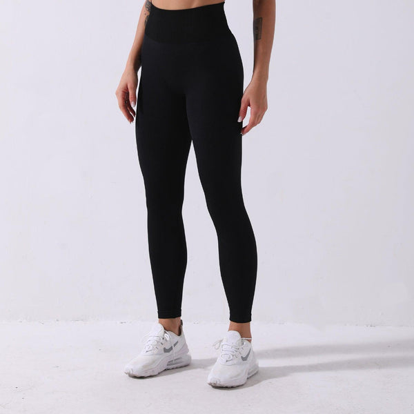 Seamless Yoga Fitness Sports Comfortable Suit Elastic Moisture Wicking Multiple Colors - Amazitshop