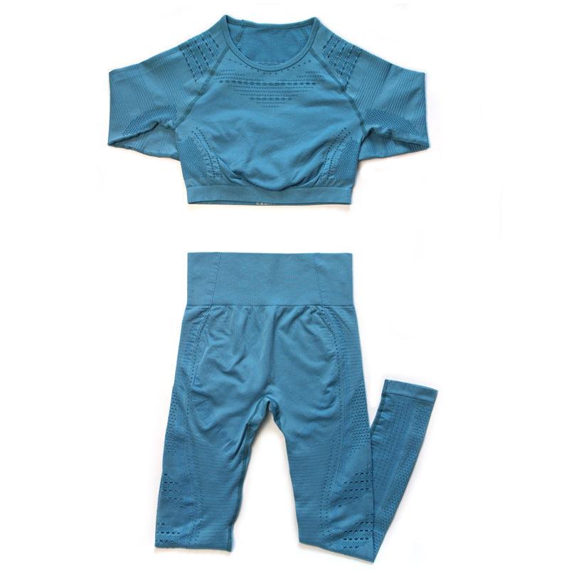 Seamless yoga gym suit - Amazitshop