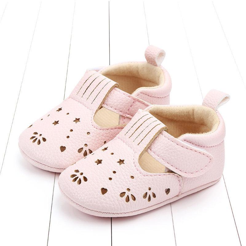 Semi Rubber Sole Non - slip Shoes Baby Toddler Shoes - Amazitshop