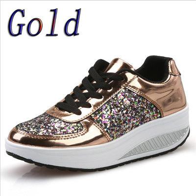 Sequin women's sneakers - Amazitshop
