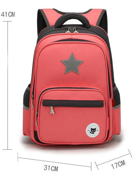 Seven Star Fox Primary School Boys Children's School Bags Grade Sixteen School Bag Backpack Custom Printed Logo - Amazitshop