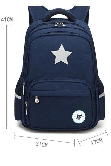 Seven Star Fox Primary School Boys Children's School Bags Grade Sixteen School Bag Backpack Custom Printed Logo - Amazitshop