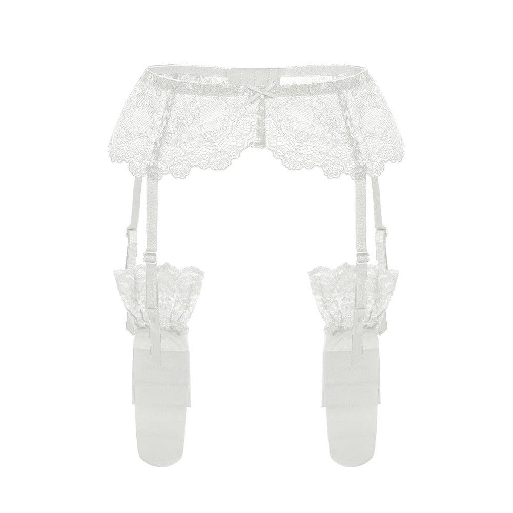 Sexy Lace Garter Belt Ultra - thin Bow - Amazitshop