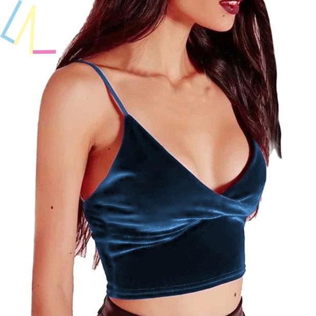 Sexy Top Summer Crop Tube Top Women Camis Shirt Tank Fitness - Amazitshop