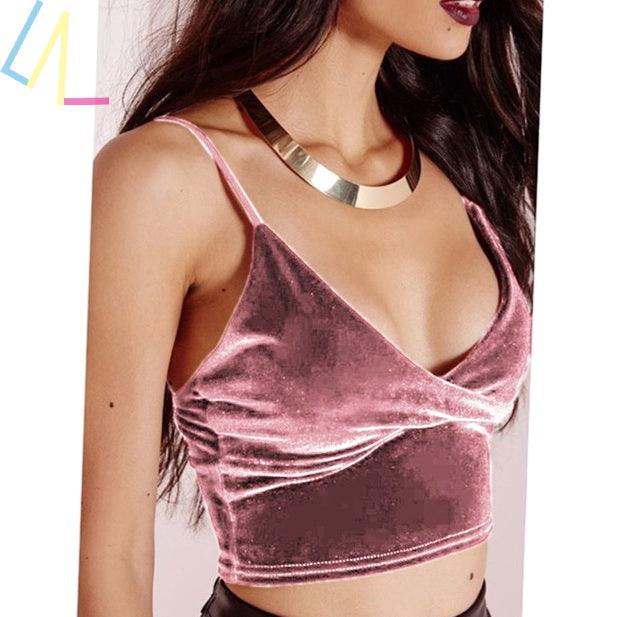 Sexy Top Summer Crop Tube Top Women Camis Shirt Tank Fitness - Amazitshop