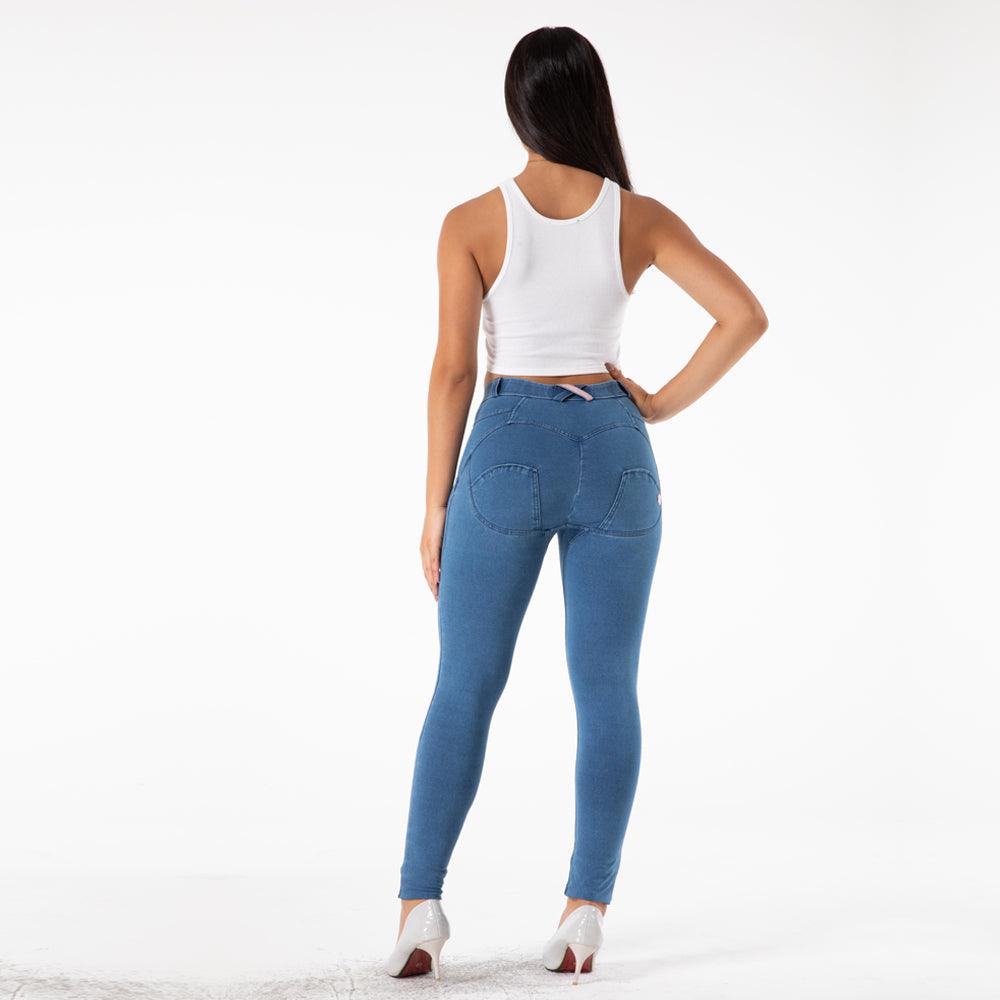 Shascullfites melody push up jeans butt lifting booty shaping jeggings women jeans - Amazitshop