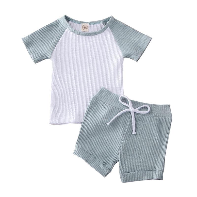 Shirt Shorts 2pcs For Baby Clothes Boy Kids Boys Clothing - Amazitshop