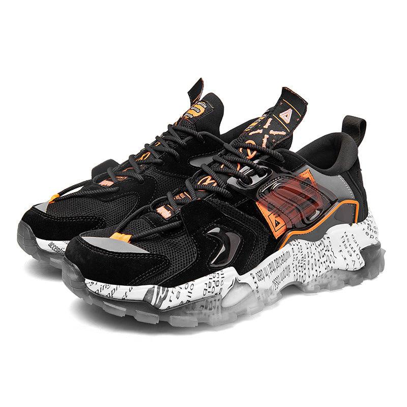 Shoes men"s spring fashion shoes net red men"s shoes new breathable leisure sports shoes men"s thick low daddy shoes men"s shoes - Amazitshop