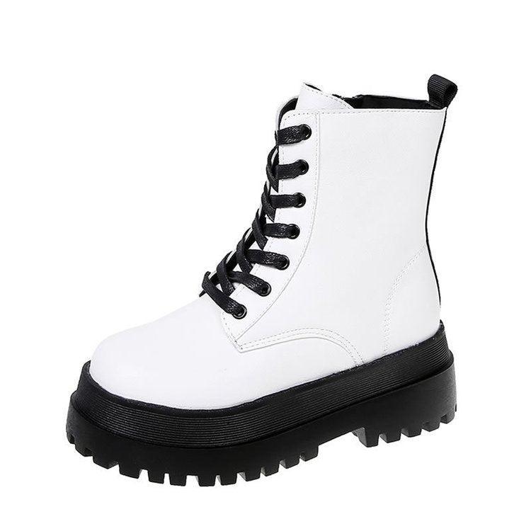 Short Boots Women's Platform Martin Boots - Amazitshop