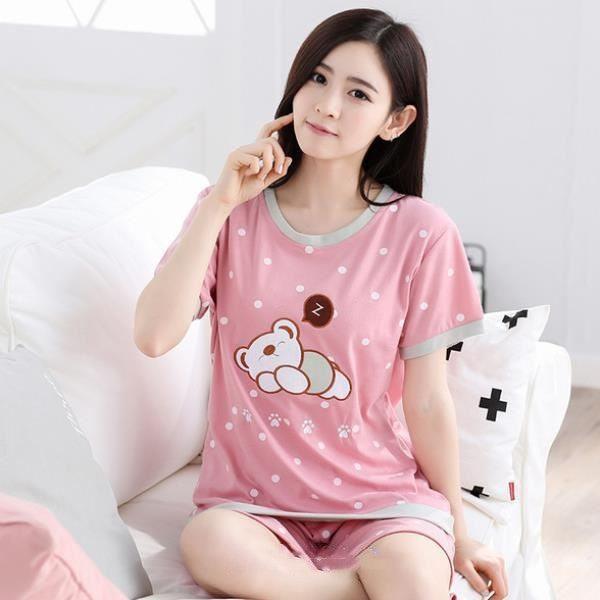 SHorT Sleeve CuTe SleePWear HomeWear - Amazitshop