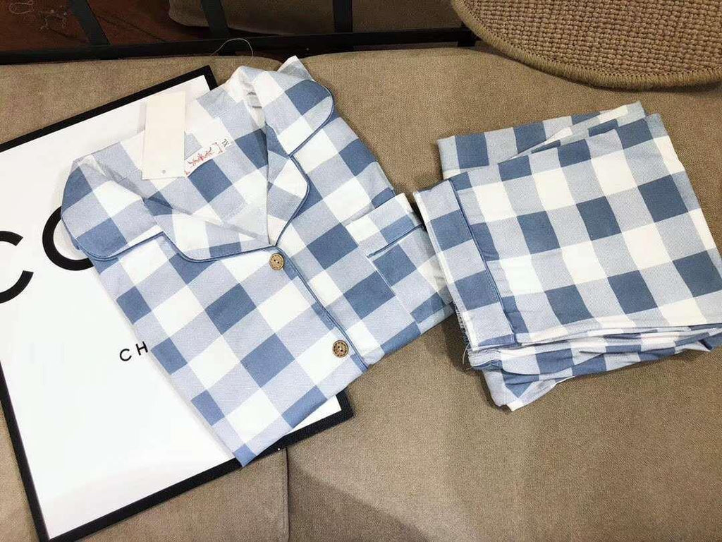 Short - Sleeved Trousers Cardigan Pajamas Home Service - Amazitshop