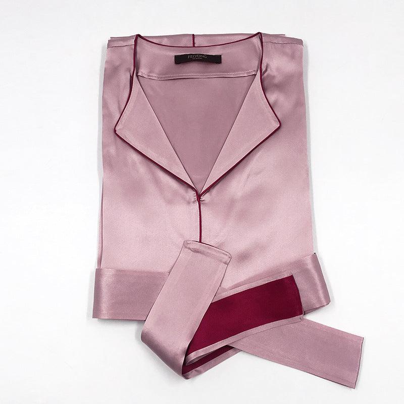 Silk pajamas nightdress - Amazitshop