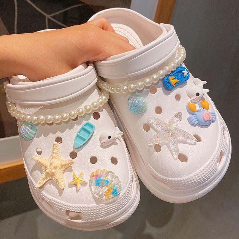 Simple Cartoon Ocean Clogs Accessories - Amazitshop