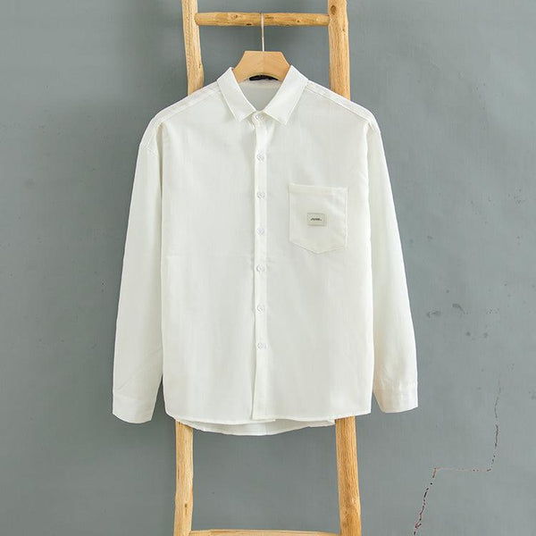 Simple Solid Color Top All - match Bottoming Shirt - Amazitshop