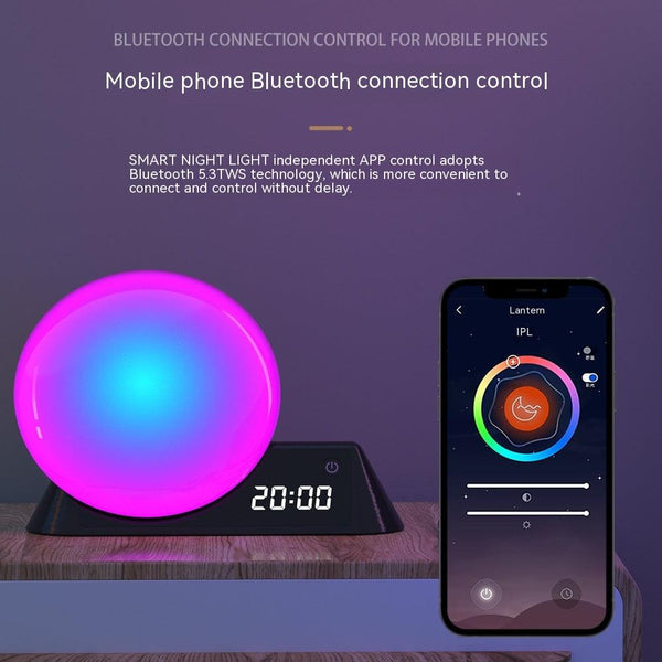 Simulated Sunrise And Sunset Colorful Alarm Clock - Amazitshop