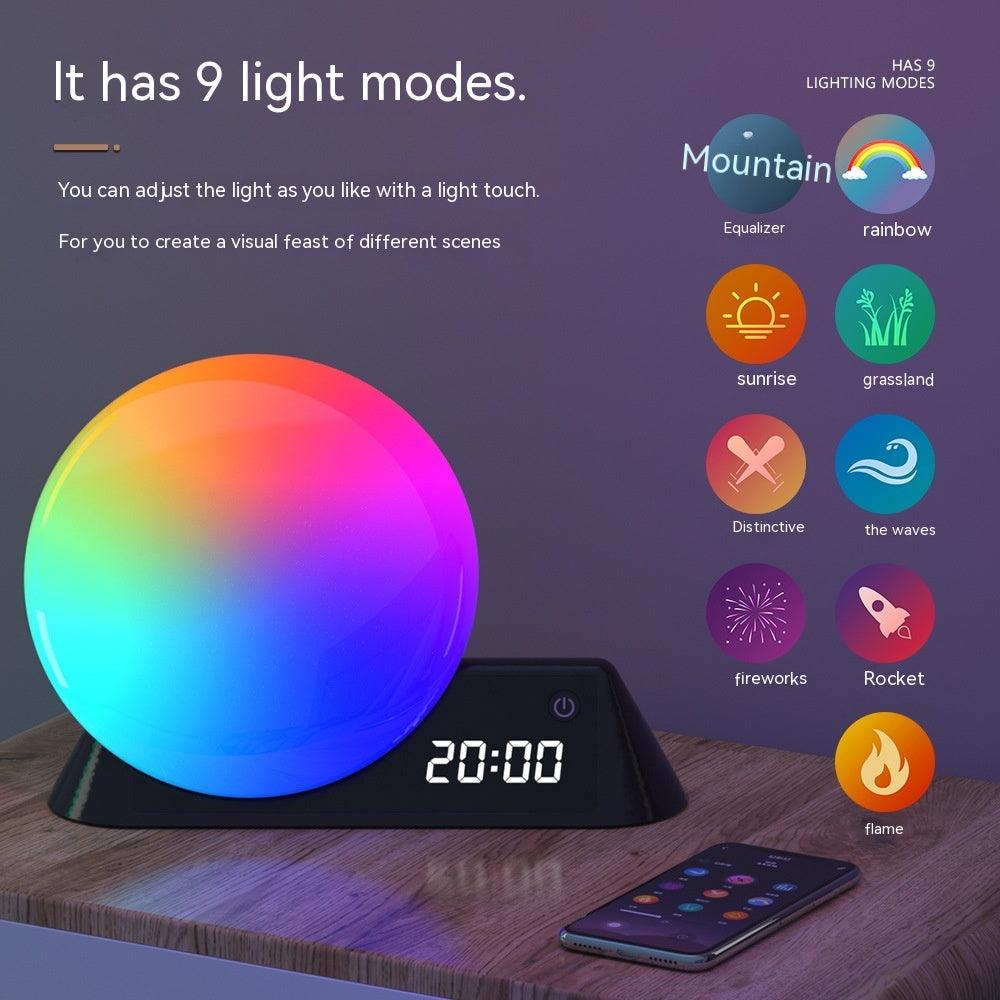 Simulated Sunrise And Sunset Colorful Alarm Clock - Amazitshop