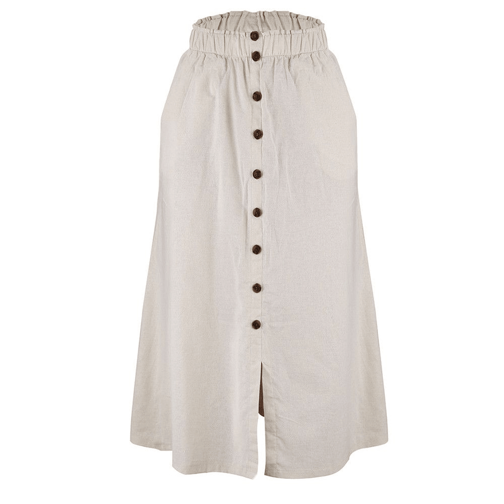 Skirts For Women Short Summer Green dress Girl Long - Amazitshop